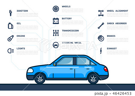 Car service infographic 46426453