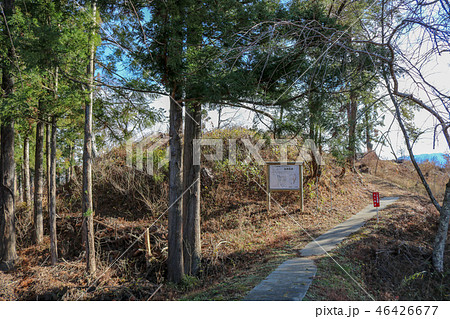 笹尾塁跡　二の郭　山梨県　小淵沢町　武田信虎 46426677