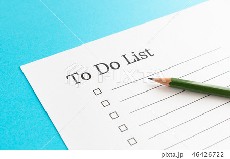 To Do List　チェックリスト　やることリスト　一覧表 46426722