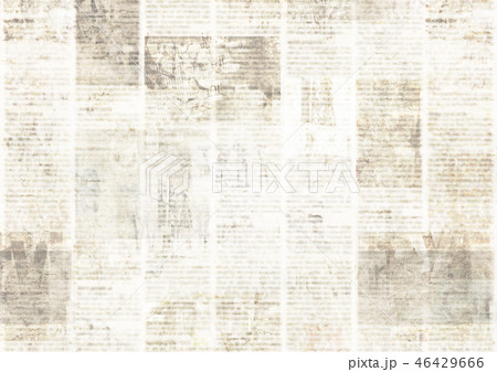 Newspaper with grunge vintage unreadable texture Newspaper with grunge vintage unreadable texture 46429666