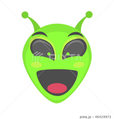 Alien Head Lolのイラスト素材