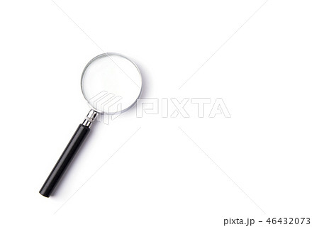 Magnifying Glass, Isolated On White Background 46432073