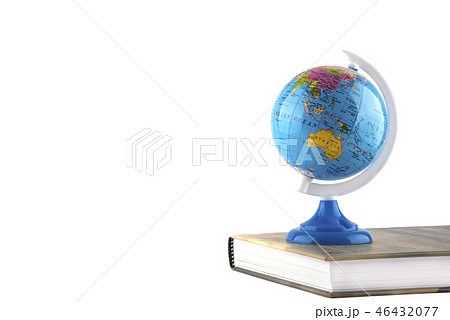 World globe on text book.Graduate study abroad pro 46432077