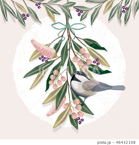 Vector illustration of a floral bouquet 46432108