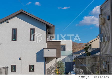 新しい街　住宅街　大規模分譲地 46432125