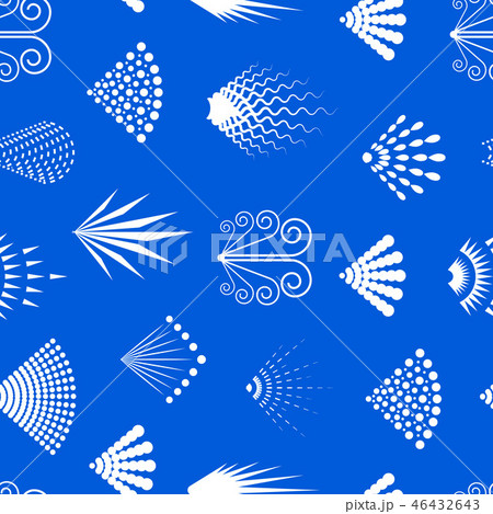 Cartoon Aerosol Spray Seamless Pattern Background. Vector Cartoon Aerosol Spray Seamless Pattern Background. Vector 46432643