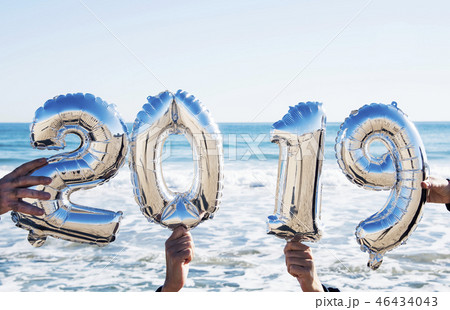 number 2019, as the new year number 2019, as the new year 46434043