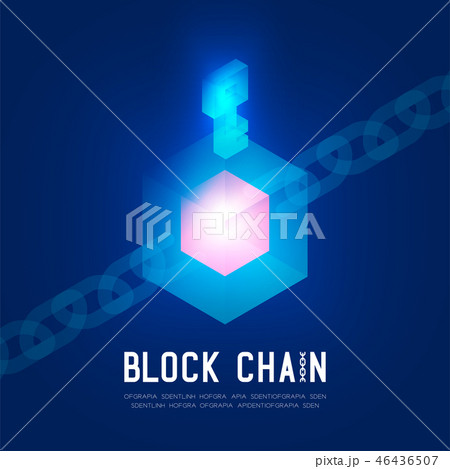 Blockchain technology 3D isometric virtual, Login Blockchain technology 3D isometric virtual, Login 46436507