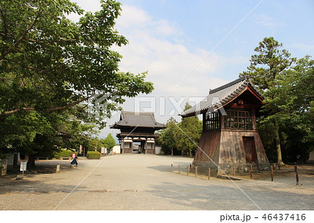 當麻寺・仁王門と梵鐘 當麻寺・仁王門と梵鐘 46437416