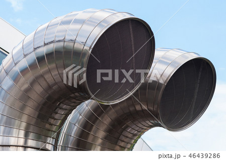 Stainless steel pipes. Air exchange ducts 46439286