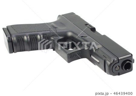 semi automatic 9x19 handgun isolated on white 46439400