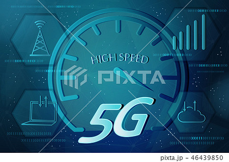 5G technology concept 46439850