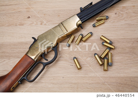 Wild west period repeating rifle Wild west period repeating rifle 46440554