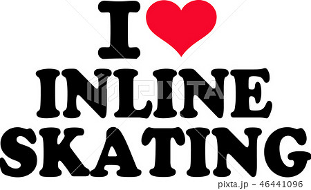 I love inline skating 46441096