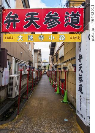 弁天参道から大蓮寺 弁天参道から大蓮寺 46442011