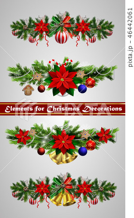 Christmas elements for your designs Christmas elements for your designs 46442061