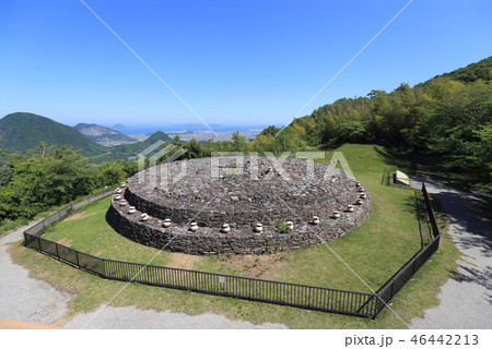 香川県善通寺市有岡古墳群「野田院古墳」（前方後円墳・積石塚古墳） 46442213