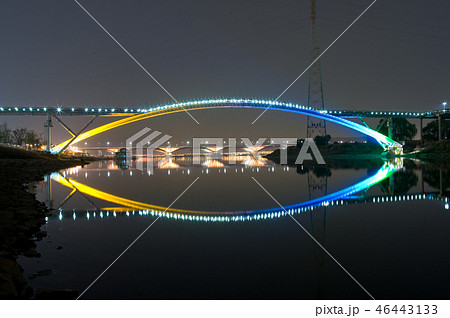 仙遊橋 仙遊島公園 夜景 46443133