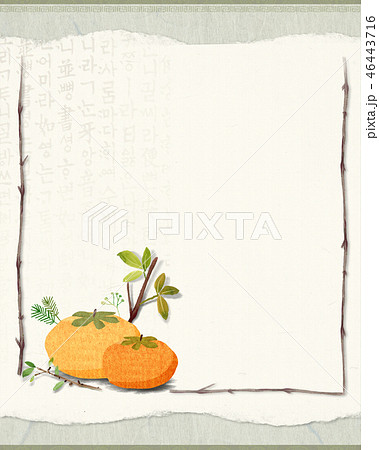 the Korean traditional style background 46443716