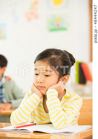 Young Student Looking Lost In Class 46444247