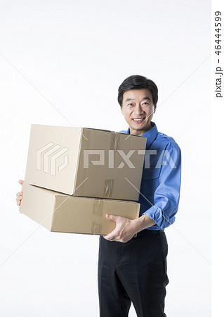 Portrait of Middleaged Asian Couple - Career in Midlife Portrait of Middleaged Asian Couple - Career in Midlife 46444599