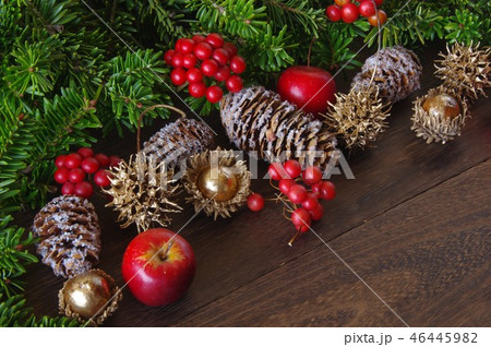 クリスマスガーランド クリスマス背景 クリスマスの飾り クリスマスイメージ 装飾 クリスマスガーランド クリスマス背景 クリスマスの飾り クリスマスイメージ 装飾 46445982