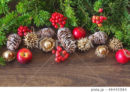 クリスマスガーランド クリスマス背景 クリスマスの飾り クリスマスイメージ 装飾 クリスマスガーランド クリスマス背景 クリスマスの飾り クリスマスイメージ 装飾 46445984