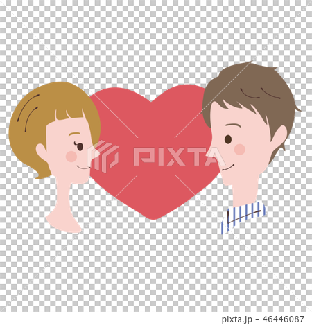 Female Male Heart Valentine's Day White Day 46446087