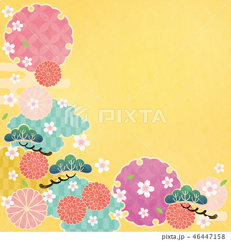 背景素材-お祝いイメージ 46447158