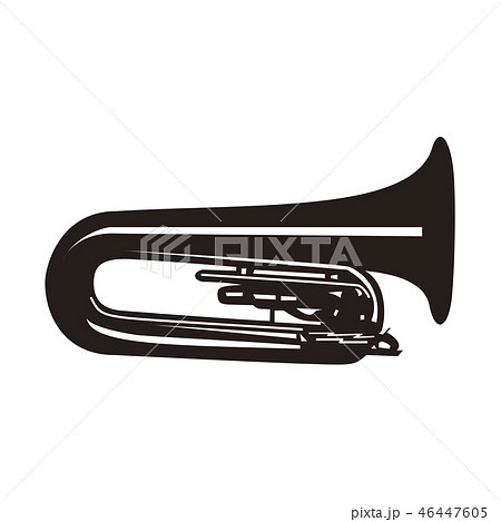 marching tuba silhouette