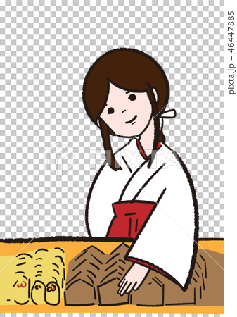巫女＿神社 46447885