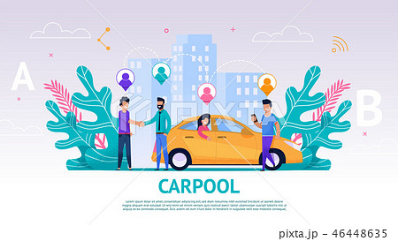 Banner Illustration Group People Travel Companion 46448635