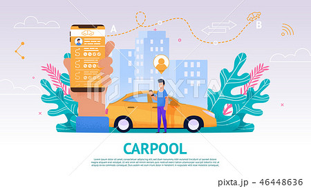 Image Guy Planning Trip from Point A to Point B 46448636