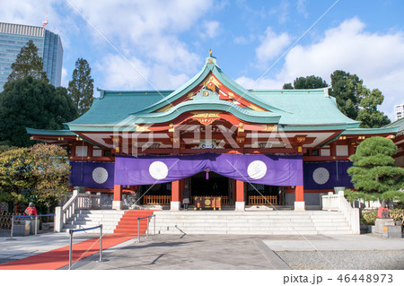 東京都　千代田区永田町　山王日枝神社　本殿 46448973