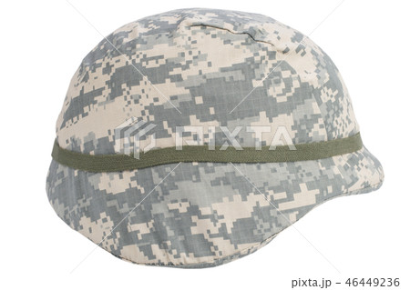 us army kevlar helmet isolated on white 46449236