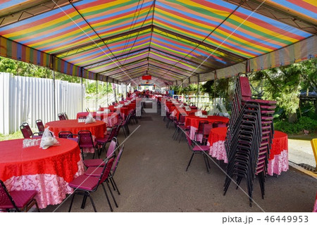 テント テント設営 おめでた 46449953