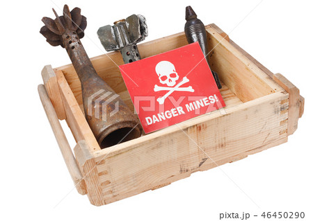 Demining (Bomb disposal) mortar bombs 46450290