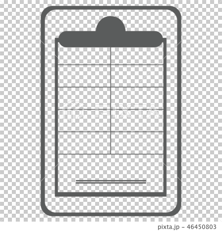注文表 会計表 イラスト アイコン 注文表 会計表 イラスト アイコン 46450803