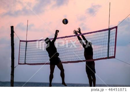 beach Volleyball 46451071