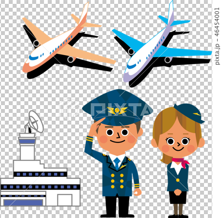 パイロットとCA 46454001