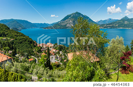 Lake Como summer view, Italy 46454363