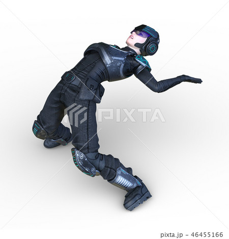 サイバーウーマン 46455166
