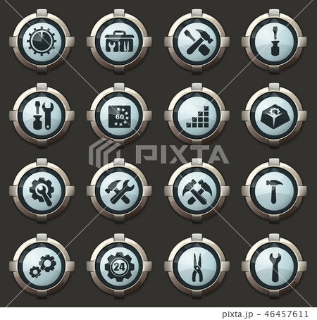 Setting icons set 46457611