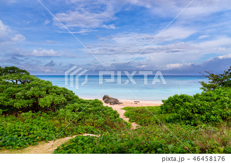 沖縄・波照間島・ニシ浜 46458176