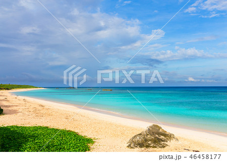 沖縄・波照間島・ニシ浜 沖縄・波照間島・ニシ浜 46458177