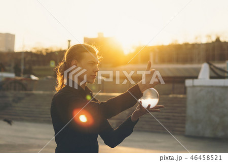 Contact juggling 46458521