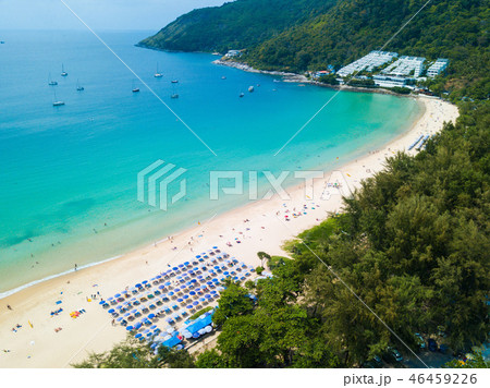 Aerial view of Nai Harn beach Phuket Aerial view of Nai Harn beach Phuket 46459226