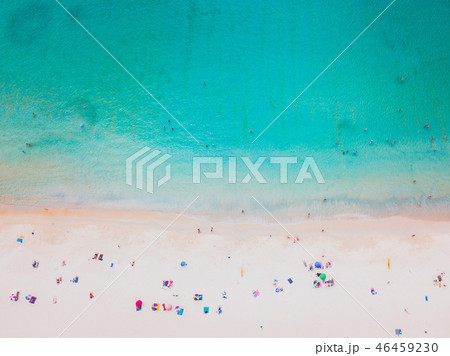 Aerial view of Nai Harn beach Phuket Aerial view of Nai Harn beach Phuket 46459230