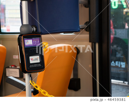 韓国バスT-money カードタッチ機（電子マネー） 46459381