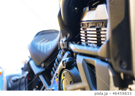 モーターサイクル クローズアップ写真 モーターサイクル クローズアップ写真 46459833